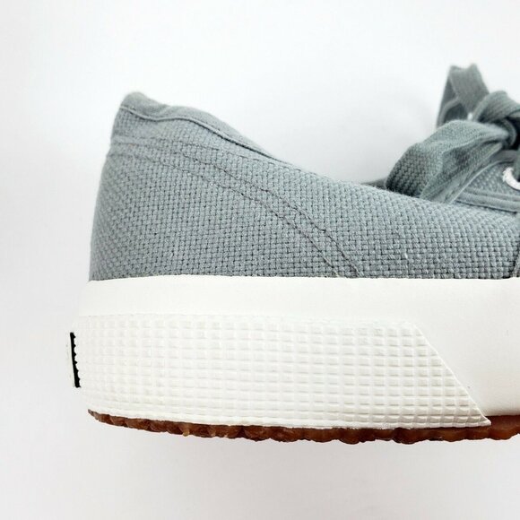 Superga Unisex Gray Cotu Classic S000010-M38 Sneakers Women's 7 Men's 5.5 LOOK! - Picture 6 of 11